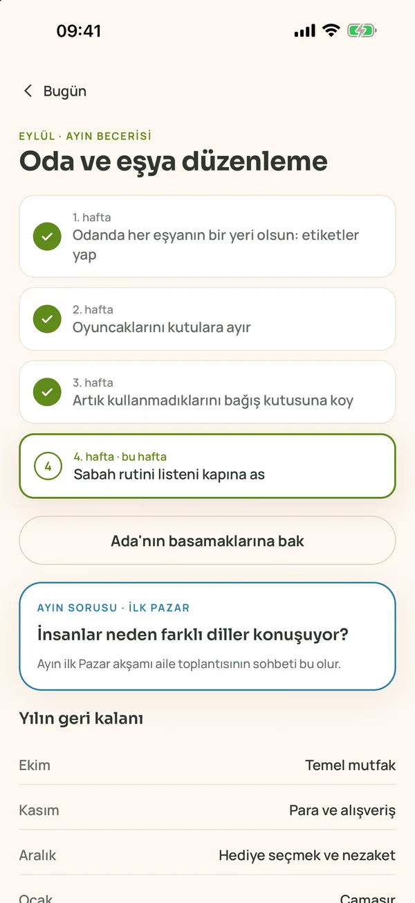 Ayın becerisi programı