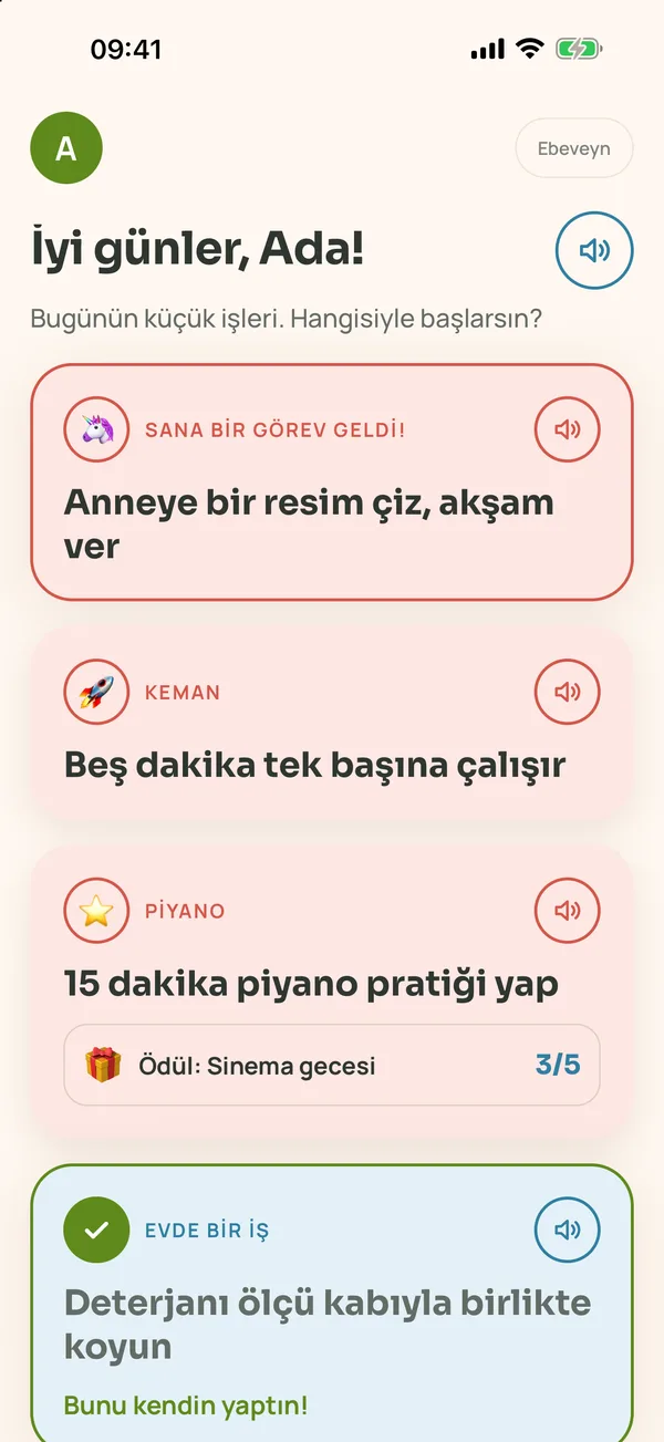 Çocuk modunda günün görevi: Sana bir görev geldi!